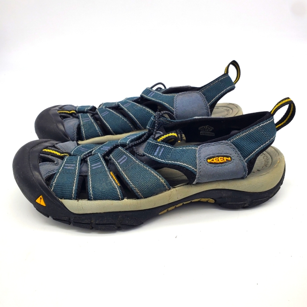 KEEN Shoes Women’s 9.5 Newport Blue Sandal Waterproof Hiking Shoes 1001938